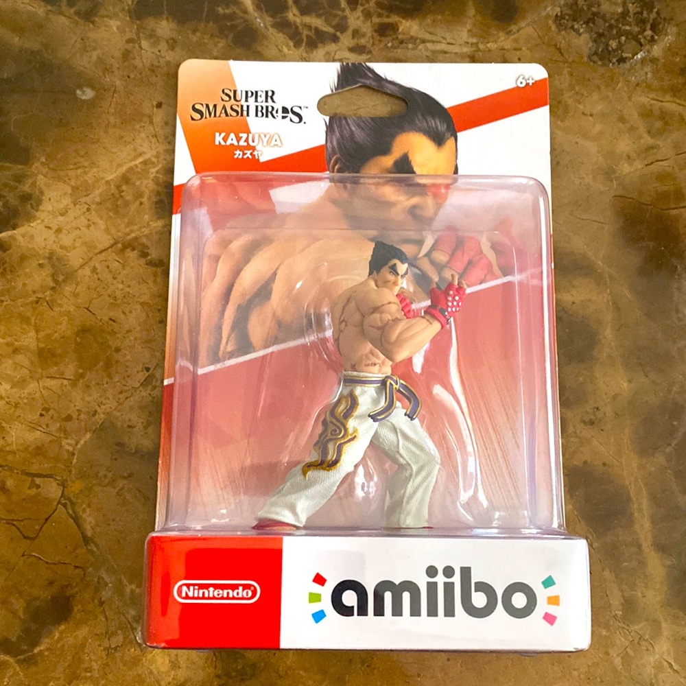 NEW! Kazuya amiibo (Super Smash Bros.) Nintendo Switch 3DS ultimate tekken